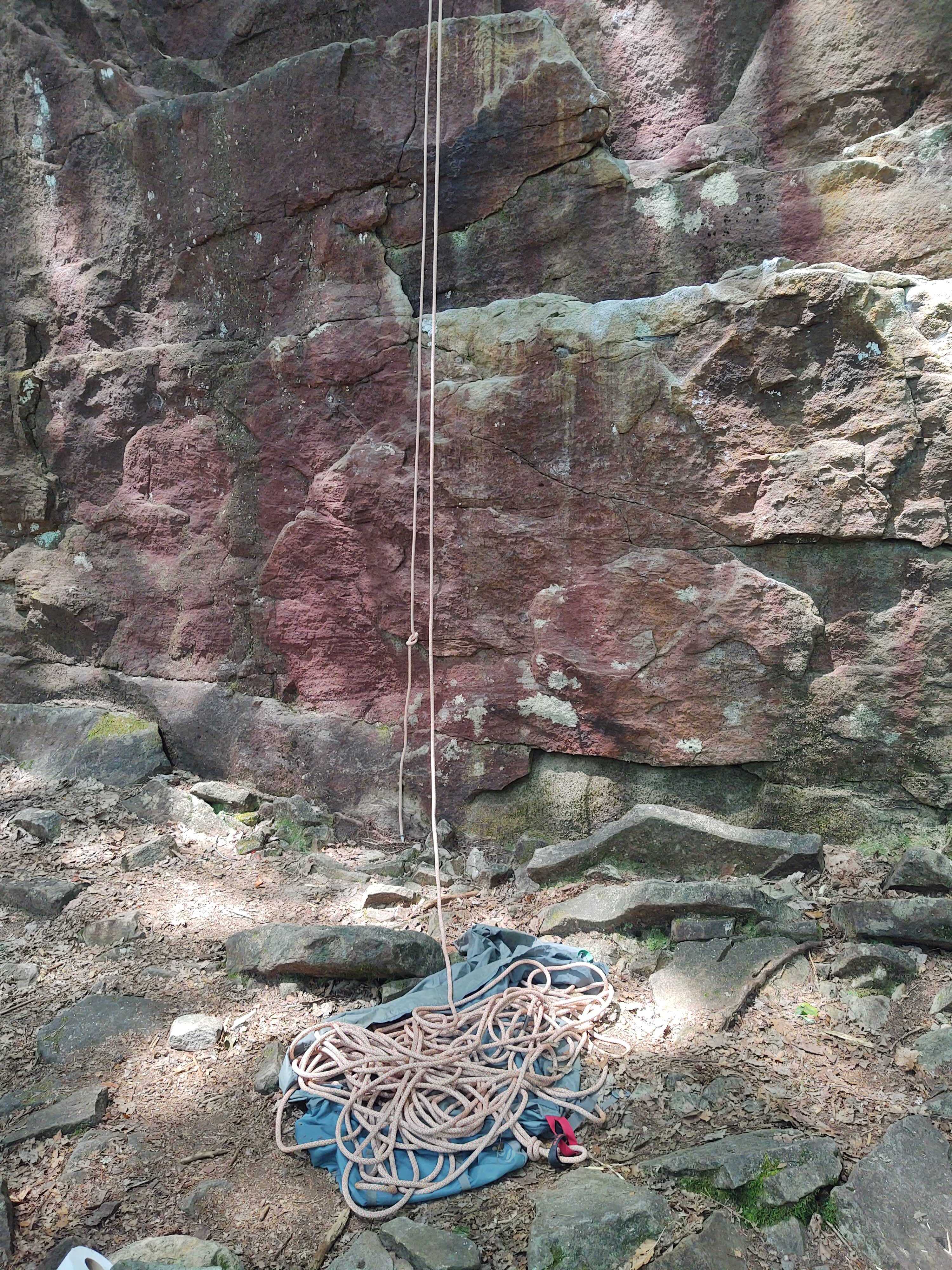 Climbing at Obed