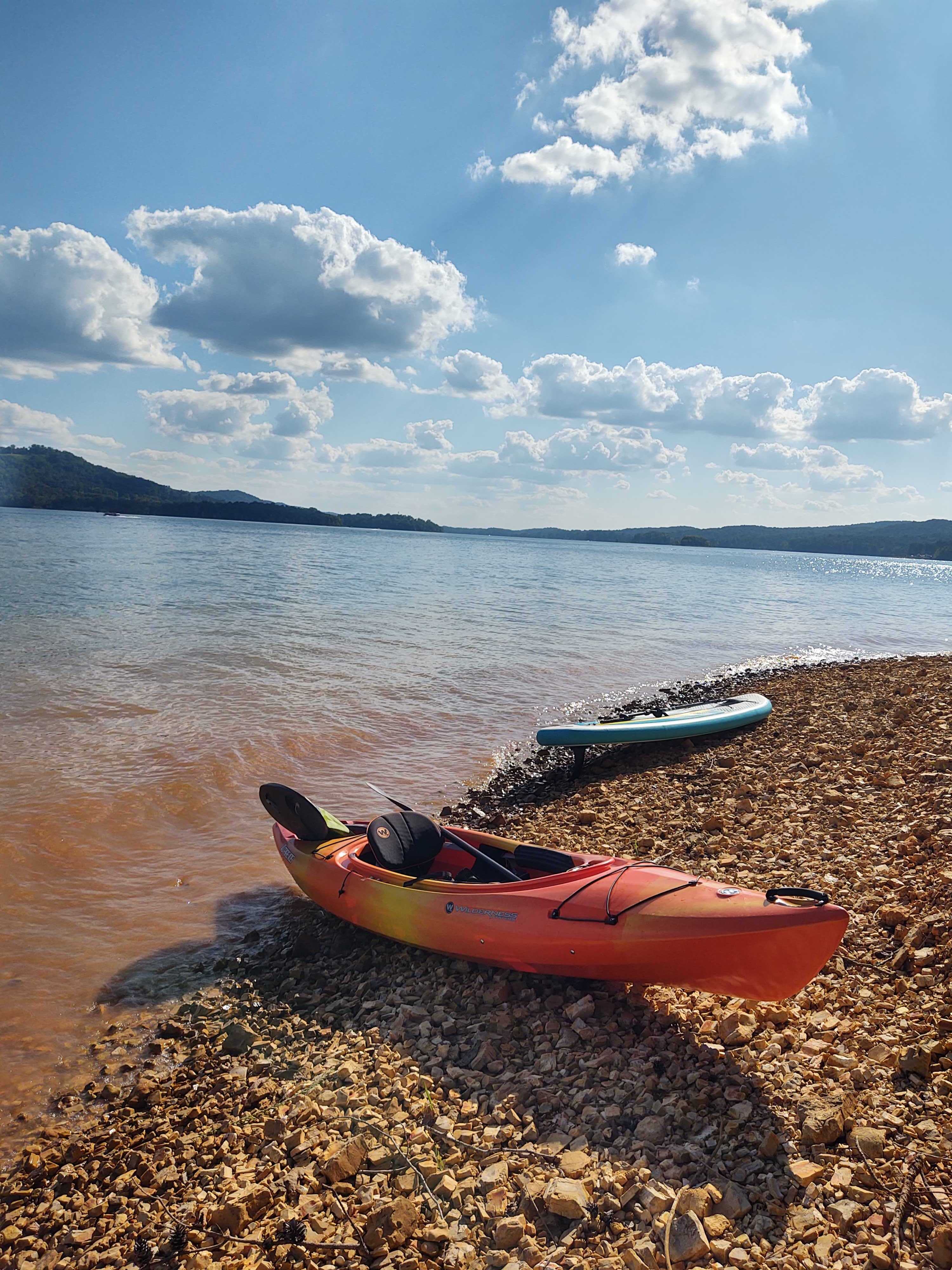 Playing on the lakes